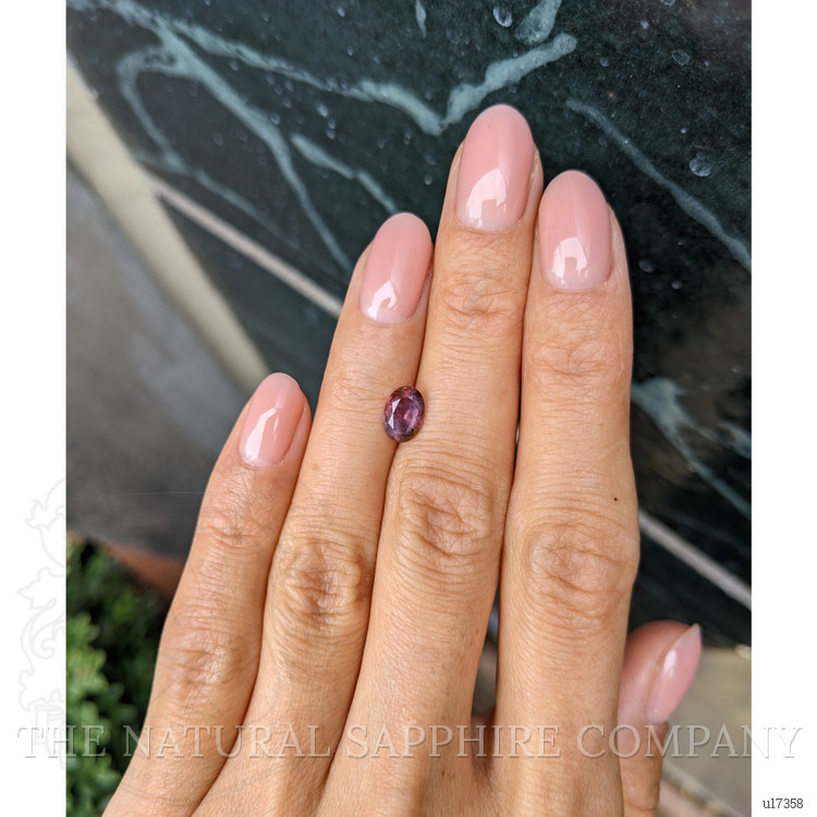 1.17 Ct. Reddish Pink Sapphire from Montana