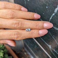 1.18 Ct. Bluish Green Sapphire from Montana Life Style