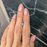 1.18 Ct. Bluish Green Sapphire from Montana Life Style