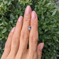 1.18 Ct. Bluish Green Sapphire from Montana Life Style