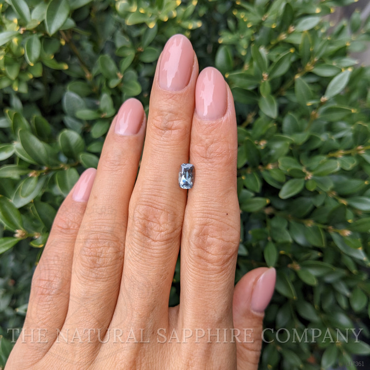 1.18 Ct. Bluish Green Sapphire from Montana