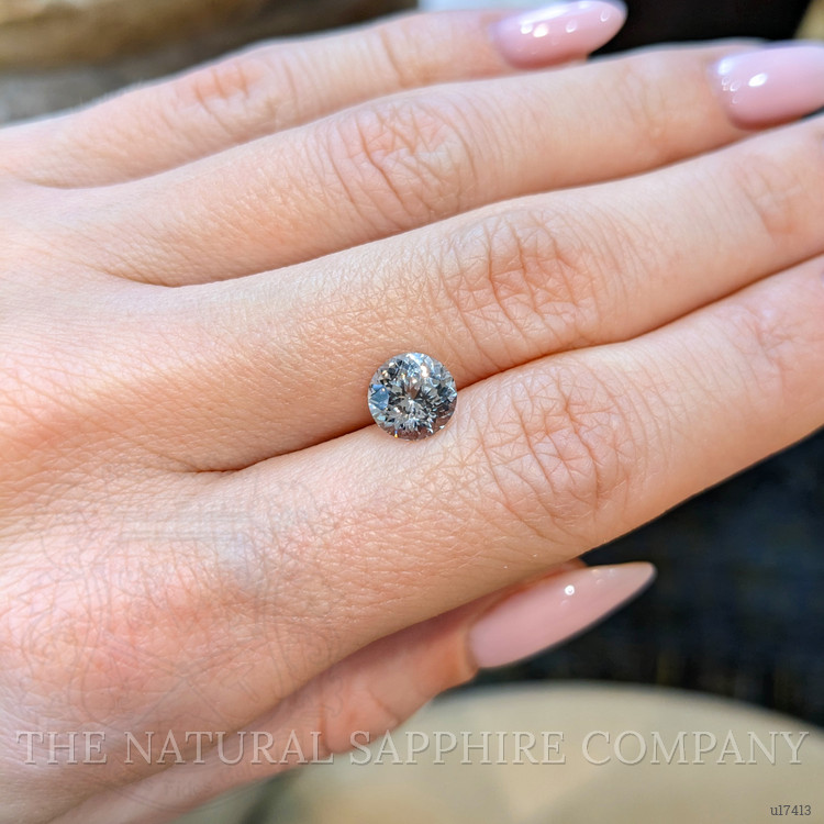 1.92 Ct. Greenish Blue Sapphire from Montana