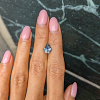 2.17 Ct. Greenish Blue Sapphire from Montana Life Style