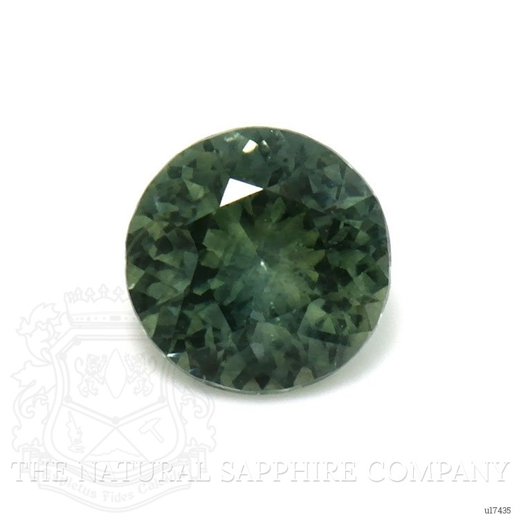 0.62 Ct. Green Sapphire from Montana