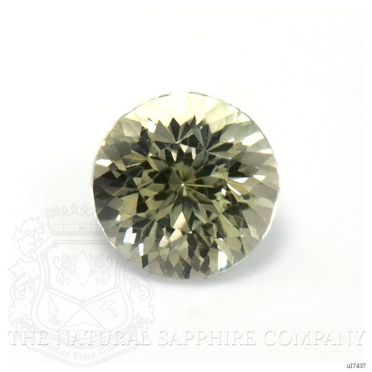 0.66 Ct. Greenish Brown Sapphire from Montana