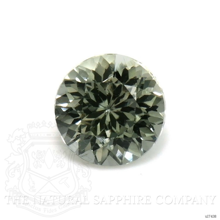 0.67 Ct. Green Sapphire from Montana