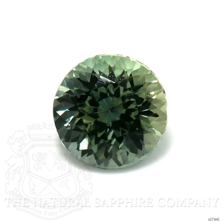 0.71 Ct. Green Sapphire from Montana