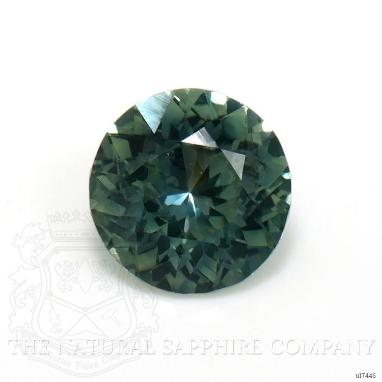 0.74 Ct. Bluish Green Sapphire from Montana