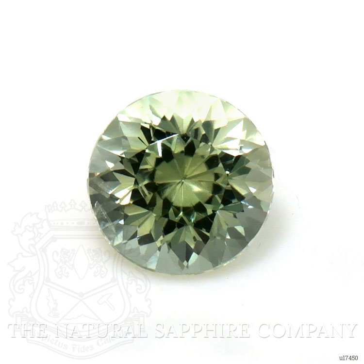 0.78 Ct. Green Sapphire from Montana