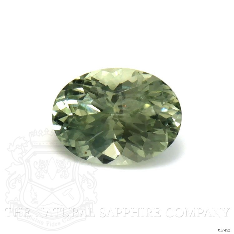 0.81 Ct. Green Sapphire from Montana