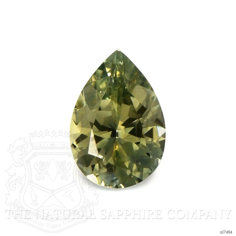 0.80 Ct. Green Sapphire from Montana