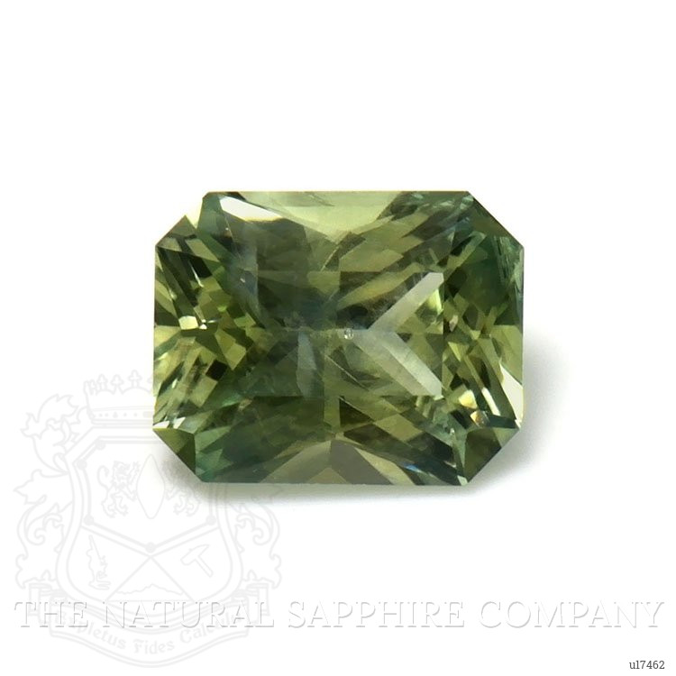 0.87 Ct. Green Sapphire from Montana
