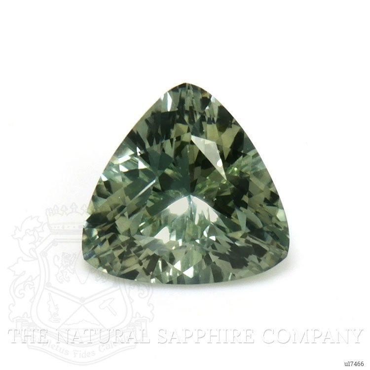 0.89 Ct. Green Sapphire from Montana