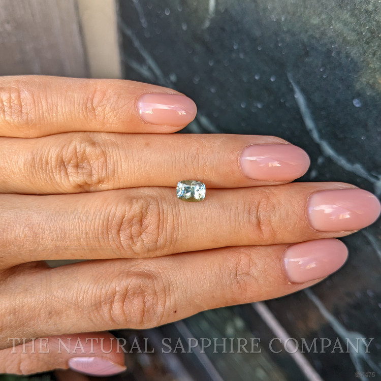 1.05 Ct. Green Sapphire from Montana