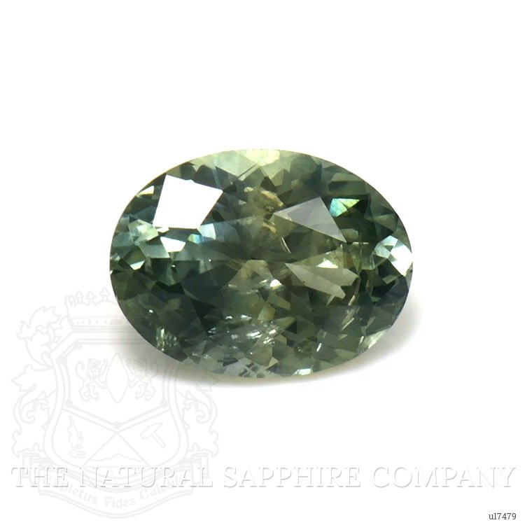 1.12 Ct. Green Sapphire from Montana