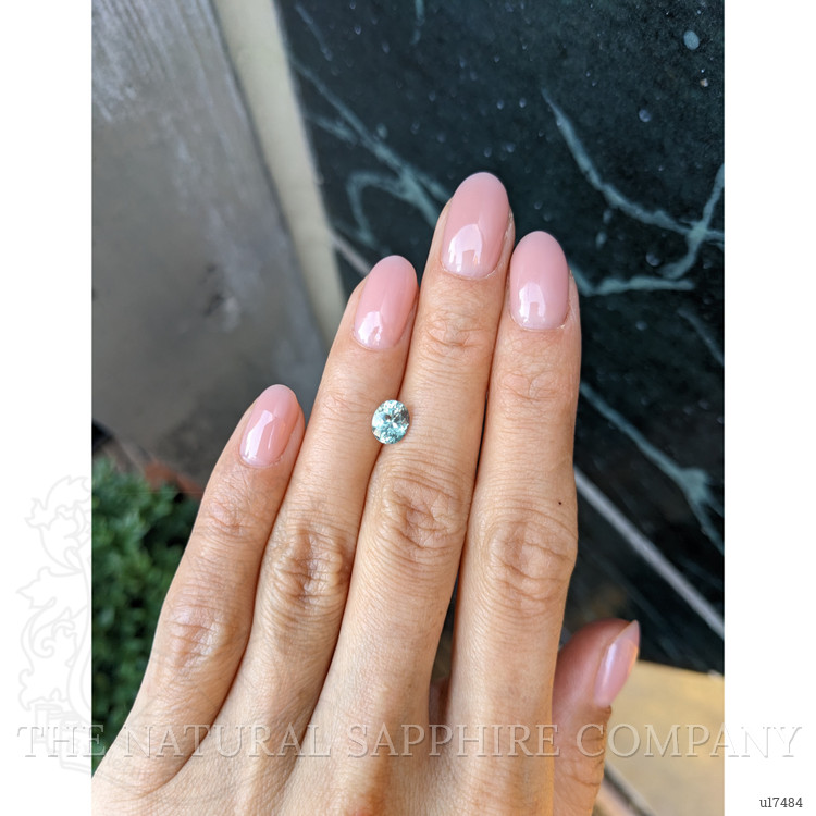 1.19 Ct. Green Sapphire from Montana