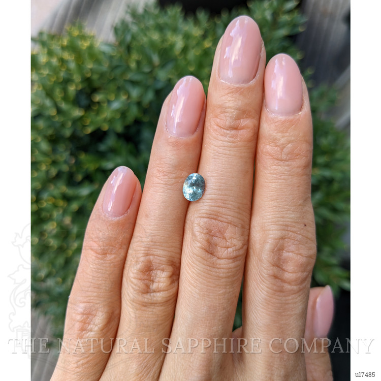 1.19 Ct. Bluish Green Sapphire from Montana