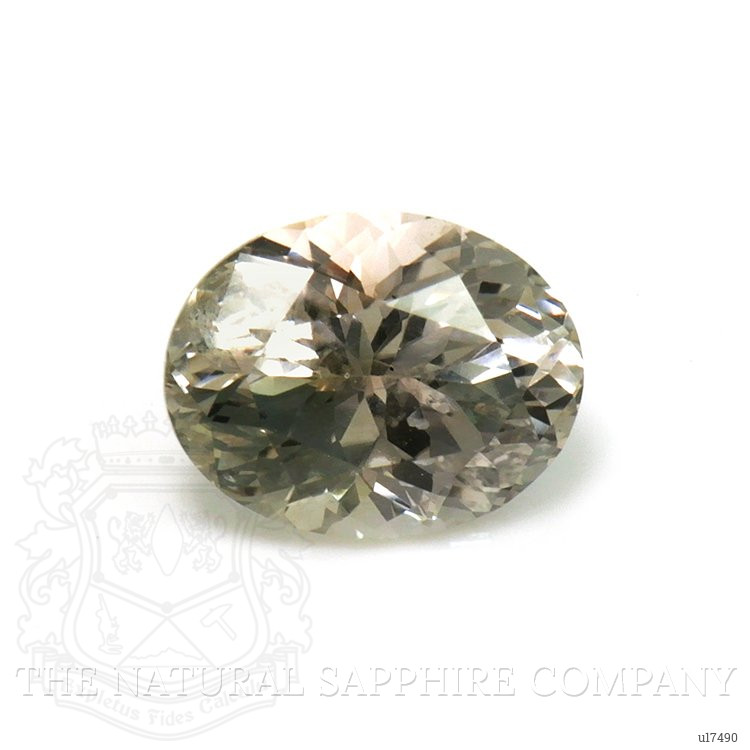 1.28 Ct. Greenish Brown Sapphire from Montana