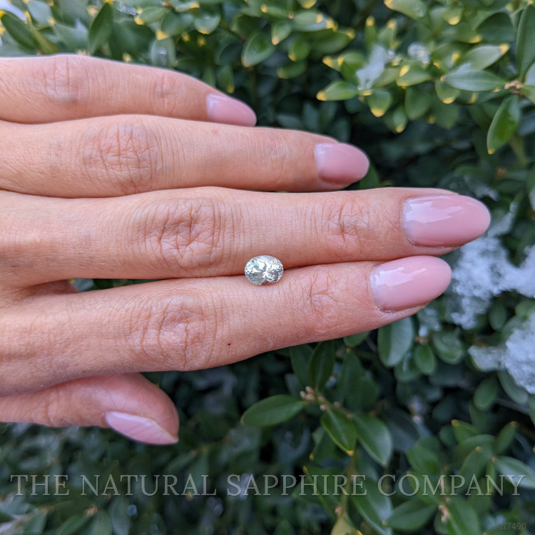 1.28 Ct. Greenish Brown Sapphire from Montana