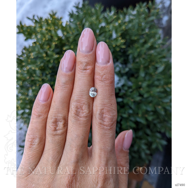 1.28 Ct. Greenish Brown Sapphire from Montana