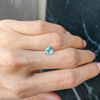 1.40 Ct. Bluish Green Sapphire from Montana Life Style