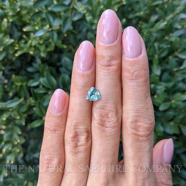 1.40 Ct. Bluish Green Sapphire from Montana