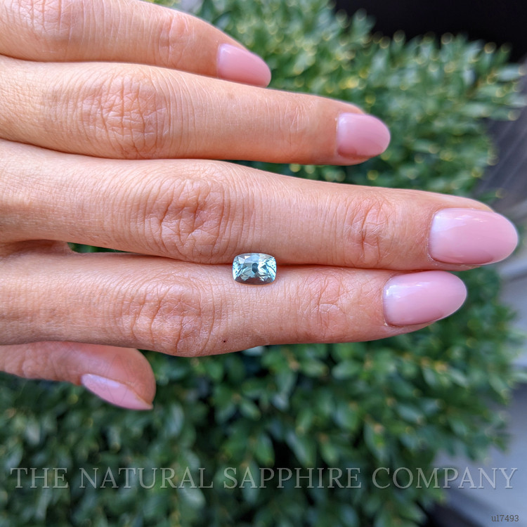 1.42 Ct. Green Sapphire from Montana