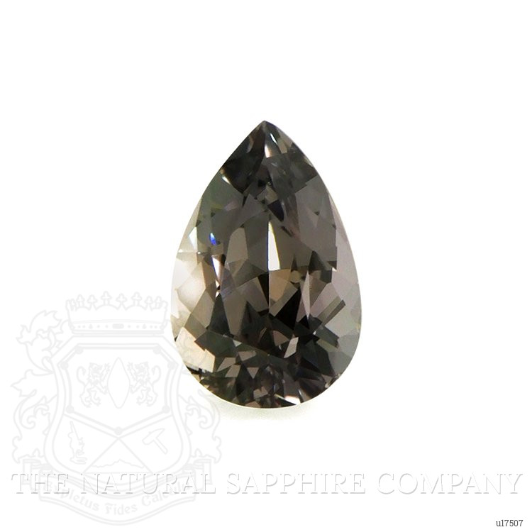 0.79 Ct. Greenish Brown Sapphire from Montana