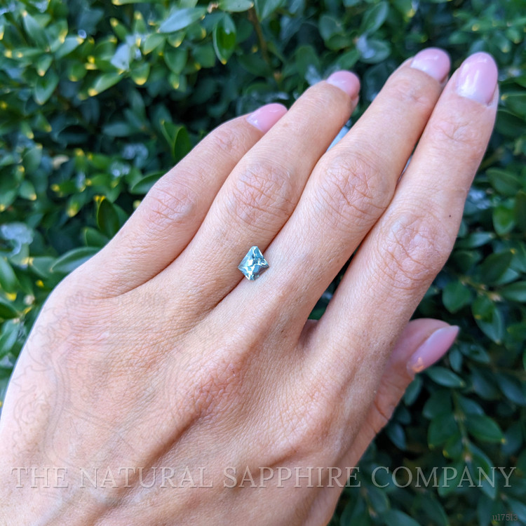 1.01 Ct. Bluish Green Sapphire from Montana