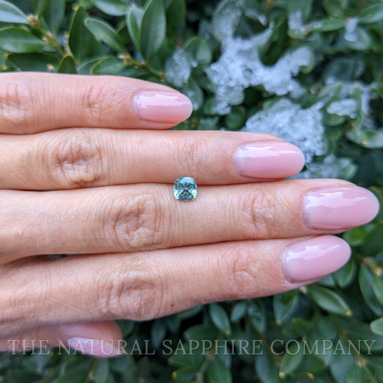 1.01 Ct. Green Sapphire from Montana