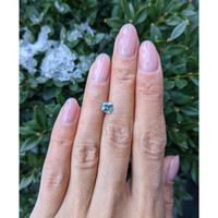 1.01 Ct. Green Sapphire from Montana Life Style