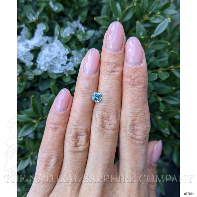 1.01 Ct. Green Sapphire from Montana