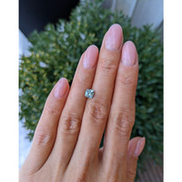 1.06 Ct. Greenish Brown Sapphire from Montana Life Style