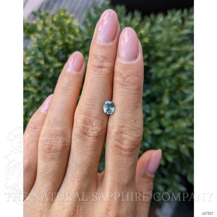 1.22 Ct. Greenish Blue Sapphire from Montana