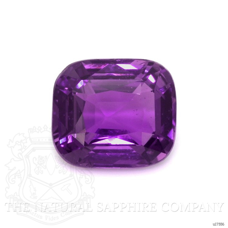 3.68 Ct. Purple Sapphire from Ceylon (Sri Lanka)