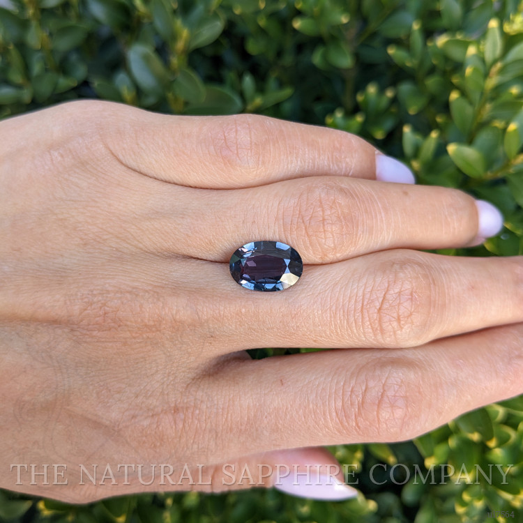 4.38 Ct. Purple Sapphire from Ceylon (Sri Lanka)