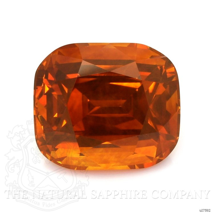 20.75 Ct. Orange Sapphire from Ceylon (Sri Lanka)