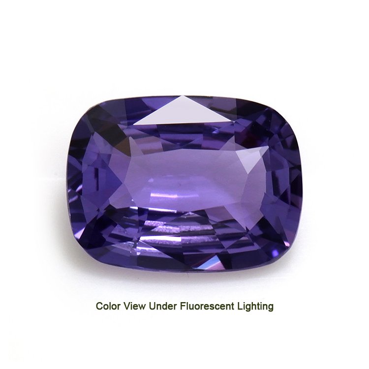 Loose Color Change Sapphire - Cushion 1.53 Ct. - #U17625 | The