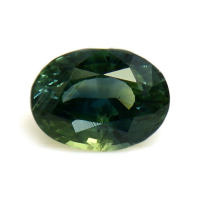 1.28 Ct. Bluish Green Sapphire from Ceylon (Sri Lanka) Video