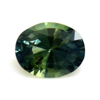 1.07 Ct. Bluish Green Sapphire from Ceylon (Sri Lanka) Video