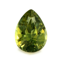 1.29 Ct. Yellowish Green Sapphire from Ceylon (Sri Lanka) Video