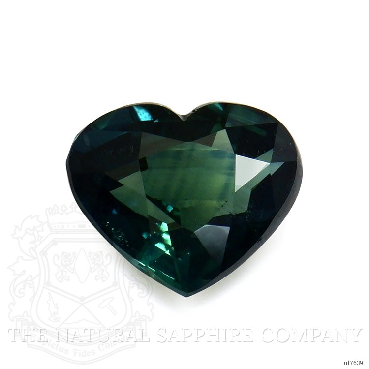 1.43 Ct. Bluish Green Sapphire from Ceylon (Sri Lanka)
