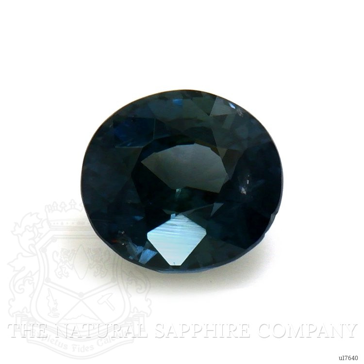 1.11 Ct. Greenish Blue Sapphire from Ceylon (Sri Lanka)