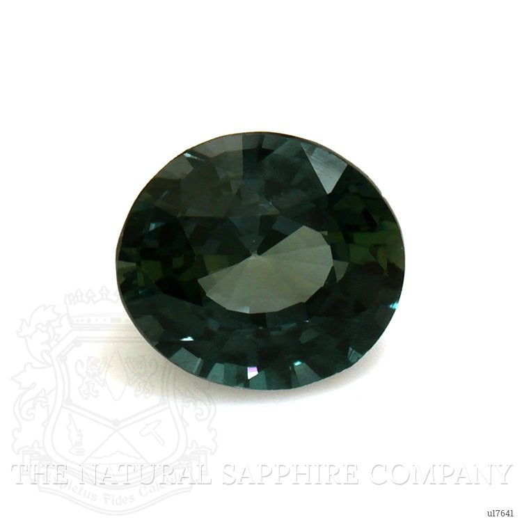 0.92 Ct. Bluish Green Sapphire from Ceylon (Sri Lanka)