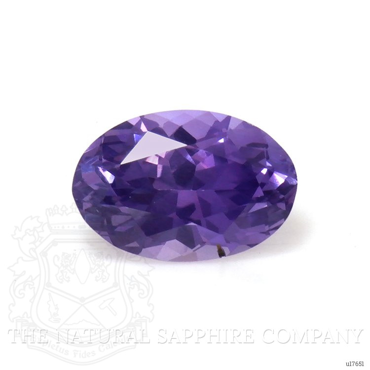 0.54 Ct. Purple Sapphire from Ceylon (Sri Lanka)