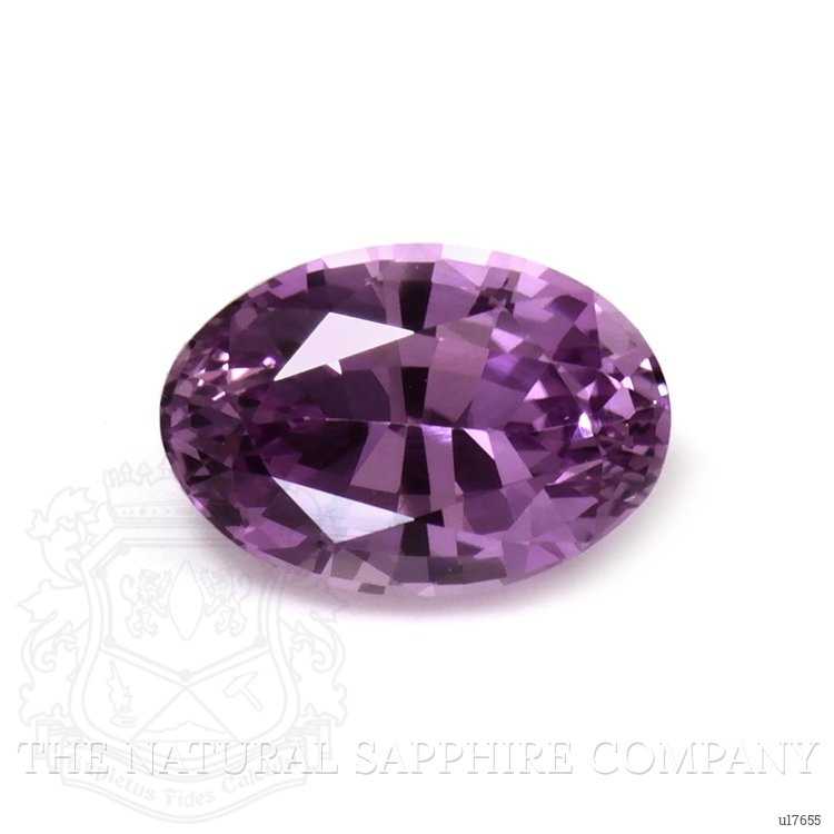 0.59 Ct. Purple Sapphire from Ceylon (Sri Lanka)