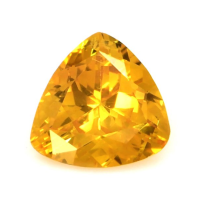 0.73 Ct. Orange Sapphire from Ceylon (Sri Lanka) Video