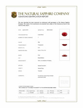 2.21 Ct. Ruby from Tanzania Scan Report