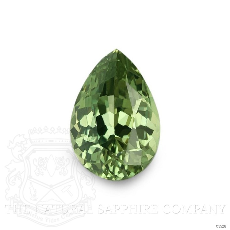 5.26 Ct. Green Sapphire from Montana