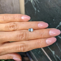 1.33 Ct. Greenish Blue Sapphire from Montana Life Style